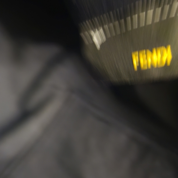 Fendi Monster Eyes Tote – Red Saffiano Leather With Fendi Charm - Picture 8 of 16